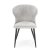 Обідній стілець Halmar K496 Попелястий - 6 Обідній стілець Halmar K496 Попелястий V-CH-K/496-KR-POPIELATY фото - 6