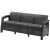 Садовий диван Keter CORFU LOVE SEAT MAX Графіт 258975