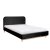 Ліжко Homla KARALIUS Welur 160x200 см Чорний - 3 Ліжко Homla KARALIUS Welur 160x200 см Чорний 212487 фото - 3