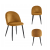 Обідній стілець Kontrast Sofia Жовтий Обідній стілець Kontrast Sofia Жовтий 5.90.26082