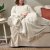 IKEA Плед DYTAG 130х170 см Кремовий (ИКЕА ДИТАГИ) 20542105 фото - 5