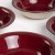 Набір глибоких тарілок Homla OBLAN 21 см 4 шт Бордовий 230166 фото - 3