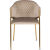 Обідній стілець Mebel Elit INNES Welur Бежевий ME.INNES/BZ/ZL/V/K фото - 12