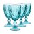 Набір келихів Homla LUNNA 4 шт 310 мл Бірюзовий Набір келихів Homla LUNNA 4 шт 310 мл Бірюзовий 158084