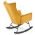 Кресло-качалка мягкое Halmar BAZALTO Горчичный V-CH-BAZALTO-FOT-MUSZTARDOWY фото - 4