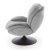 Крісло м'яке поворотне Halmar SHELL Попелястий V-CH-SHELL-FOT-POPIELATY фото - 3