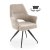 Обеденный стул поворотный Halmar K542 Бежевый Обеденный стул поворотный Halmar K542 Бежевый V-CH-K/542-KR-BEŻOWY