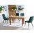 Обеденный стул Signal PIANO B Welur Зеленый PIANOBVCZ фото - 2