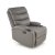 Кресло мягкое раскладное с реклайнером Halmar PERUS Пепельный V-CH-PERUS-FOT-POPIELATY