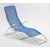 Шезлонг Garden Line LEZ7198 Голубой LEZ7198