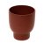 Кашпо Homla CIGLA 15,5x18 см | Коричневий 213114 фото - 2