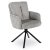 Обеденный стул поворотный Mebel Elit JUNE Velvet Серый ME.JUNE/P/SZTR/K фото - 3