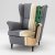 IKEA Крісло м'яке STRANDMON Жовтий (ИКЕА СТРАНДМОН) 90361894 фото - 32