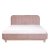 Ліжко Homla KARALIUS Welur 160x200 см Рожевий 207729 фото - 2