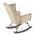Кресло-качалка мягкое Halmar BAZALTO Бежевый V-CH-BAZALTO-FOT-BEŻOWY фото - 8