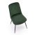 Обідній стілець Halmar K539 Зелений - 7 Обідній стілець Halmar K539 Зелений V-CH-K/539-KR-C.ZIELONY фото - 7