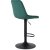 Барний стілець Mebel Elit ARCOS 2 Welur Зелений - 4 Барний стілець Mebel Elit ARCOS 2 Welur Зелений ME.ARCOS2/Z/V/H фото - 4