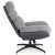Кресло мягкое поворотное Mebel Elit ASTURIA Серый ME.ASTURIA/P/T/P/E/CZ/FW фото - 3