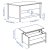 IKEA Журнальный стол VITTERYD Белый (ИКЕА ВИТТЕРИД) 20530065 фото - 2