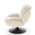 Крісло м'яке поворотне Halmar SHELL Кремовий V-CH-SHELL-FOT-KREMOWY фото - 4