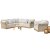 Комплект садовой мебели Garden Line TEK8079 Бежевый TEK8079