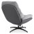 Кресло мягкое поворотное Mebel Elit ASTURIA Серый ME.ASTURIA/P/T/P/E/CZ/FW фото - 4