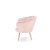Кресло мягкое Halmar Amorino Розовый - 7 Кресло мягкое Halmar Amorino Розовый V-CH-AMORINO-FOT-J.RÓŻOWY фото - 7