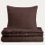 Комплект постільної білизни Homla MUSSO 200x220 см Коричневий 245718