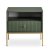 Тумба прикроватная Mebel Elit MARCOS Зеленый W.MAGGIORE/MA06/Z/N.ZL/U.ZL/SZAFKNOC фото - 3