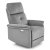 Кресло мягкое раскладное с реклайнером Halmar SEMIR Welur Пепельный V-CH-SEMIR-FOT-POPIELATY фото - 2