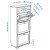 IKEA Тумба для взуття BRUSALI (ИКЕА БРУСАЛИ) 80480393 фото - 4