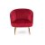 Кресло мягкое Halmar Crown Бордовый V-CH-CROWN-FOT-BORDOWY фото - 6