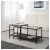 IKEA Комплект журнальных столов VITTSJO 2 шт Черный (ИКЕА ВИТШО) 80215332 фото - 7
