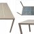 Алюминиевый садовый стол Kontrast ALLEN PRO 130 Бежевый Meb000055 фото - 3