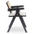Обеденный стул Mebel Elit MADERA 2 Черный ME.MADERA2/BZ/T/CZ/DK/K фото - 3