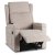 Крісло м'яке розкладне масажне з реклайнером Mebel Elit SEBASTIAN Бежевий ME.SEBASTIAN/BZ/T/FW фото - 2