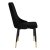 Обеденный стул Homla LOGAN Welur Черный 164071 фото - 4