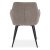 Обідній стілець Mebel Elit EDRICK Коричневий ME.EDRICK/BR/CZ/T/K фото - 5