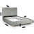 Ліжко Mebel Elit MARCELO Welur 140x200 см Сірий - 8 Ліжко Mebel Elit MARCELO Welur 140x200 см Сірий ME.MARCELO/140/JP/V/LOZ фото - 8