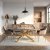 Розкладний обідній стіл Mebel Elit HAMPTON Кашемір ME.HAMPTON/KASZ/ZL/S160-240 фото - 9
