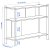 IKEA Консоль JATTESTA Черный (ИКЕА ДЖАТТЕСТ) 90521915 фото - 4