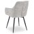 Обідній стілець поворотний Mebel Elit LARISA Сірий ME.LARISA/P/CZ/TB/K фото - 4