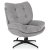 Кресло мягкое поворотное с подставкой Mebel Elit FREMONT Серый ME.FREMONT/P/CZ/T/FW фото - 2