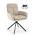 Обеденный стул поворотный Halmar K536 Бежевый V-CH-K/536-KR-BEŻOWY