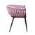 Обеденный стул Homla PRINSSI Welur Розовый 219359 фото - 2