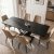 Раскладной обеденный стол Mebel Elit REX MDF Черный ME.REX/CZ/CZ/S160-220 фото - 5