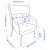 IKEA Кресло мягкое BINGSTA Серый (ИКЕА БИНГСТА) 10454236 фото - 9