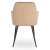 Обідній стілець Mebel Elit BRESSO Welur Бежевий ME.BRESSO/BZ/CZ/V/K фото - 4
