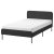 IKEA Кровать SLATTUM 120х200 см Темно-серый (ИКЕА СЛАТТУМ) 10578741