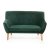 Диван Signal Nordic 2 Velvet | Зеленый (Bluvel 78) NORDIC2V78-P фото - 3